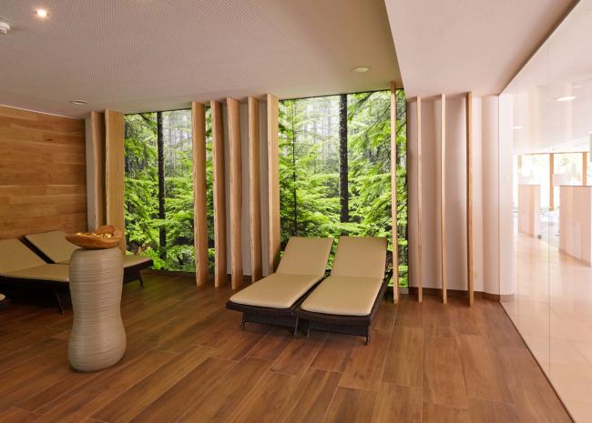 Forest relaxation room